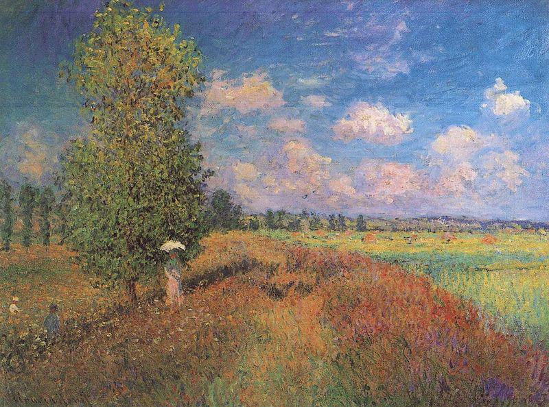 Claude Monet Sommer. Klatschmohnfeld